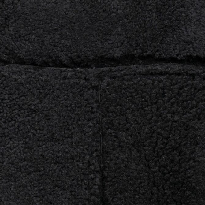 Hilton Mens Black Nappalan Sheepskin Coat - Image 3